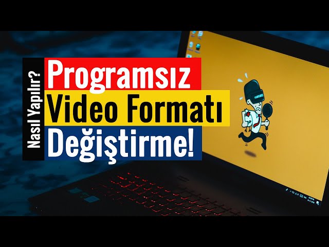 Change Video Format Without Programs | Free | Sooo Easy!