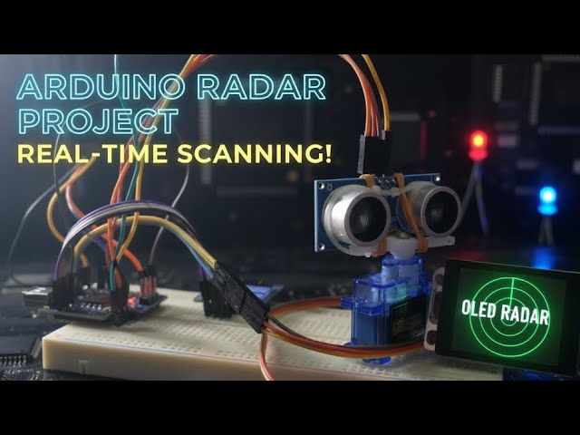 Arduino Nano Radar Using Ultrasonic Sensor | Real-Time Object Detection #arduinonano#project