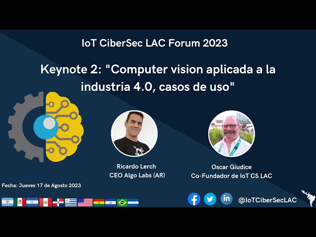 Computer vision aplicada a la industria 4.0, casos de uso