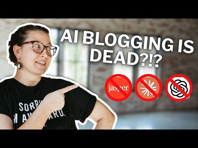 AI Blogging is Dead. Here's How to Blog for SEO Instead