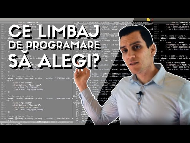 Ce Limbaj de Programare sa inveti (daca esti la inceput) | Invata Programare Ep. 1