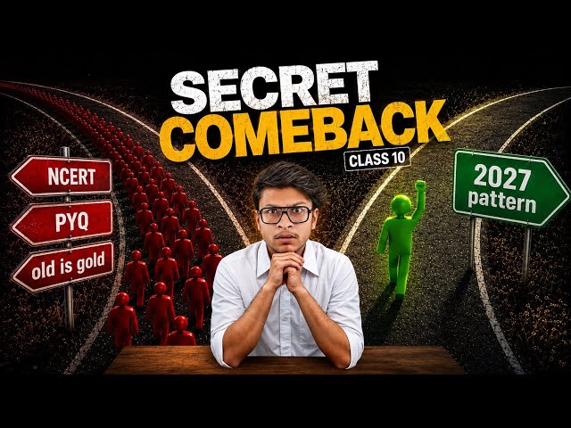 Secret COMEBACK plan for Class 10th (Click before others COPY it)🤫