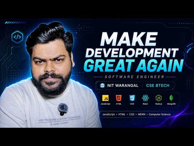 Make MERN Development Great Again | Introduction | Interview Preparation coded