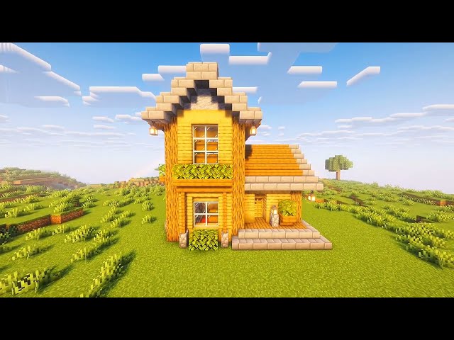 Minecraft Ultimate Starter House Tutorial