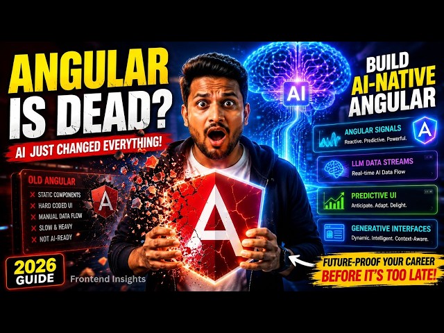 AI Just Changed Angular Forever! Build AI-Native Components Before Everyone Else (2026 Guide)