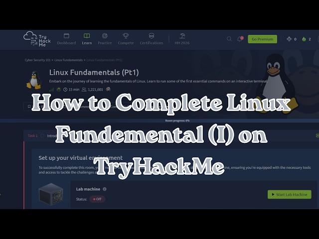 TryHackMe: Linux Fundamentals Part 1 Walkthrough! 🐧🚩 (Complete Room Guide)