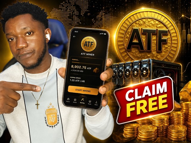 I Started mining ATF tokens for free and this is my reasons | CLAIM ATF airdrop