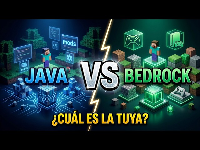 Java vs Bedrock: cuál de los 2 Minecraft te conviene