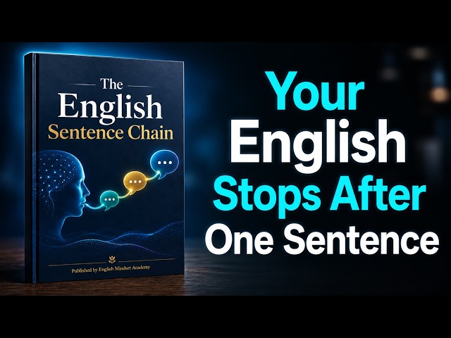 Why Your Next English Sentence Never Comes — Build Continuous Speaking Flow | Full Audiobook