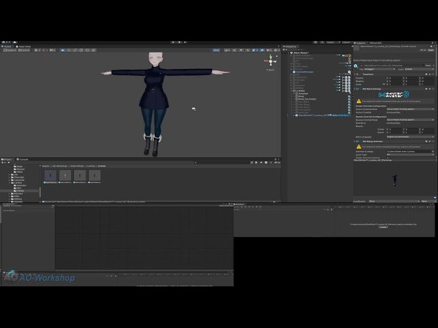 Working on VR outfit  | Blender / Unity / PS / Substance - Body Base 6