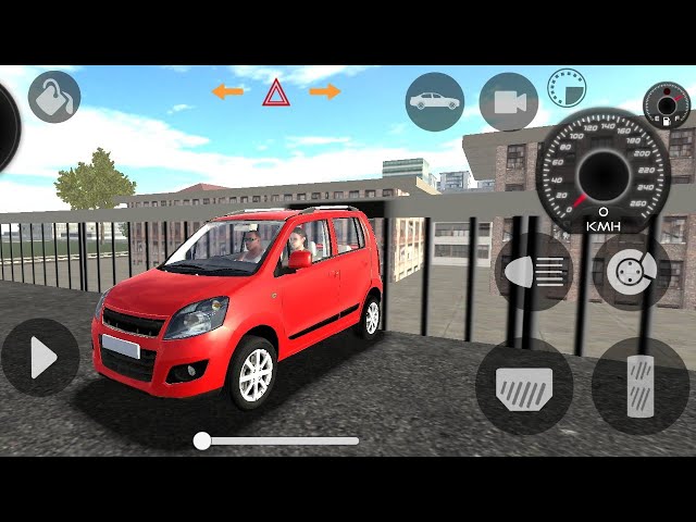 Indian Car Simulator 3D Gameplay 🔥 wagon car mission on City 🏙️ full traffic City 2026 update 