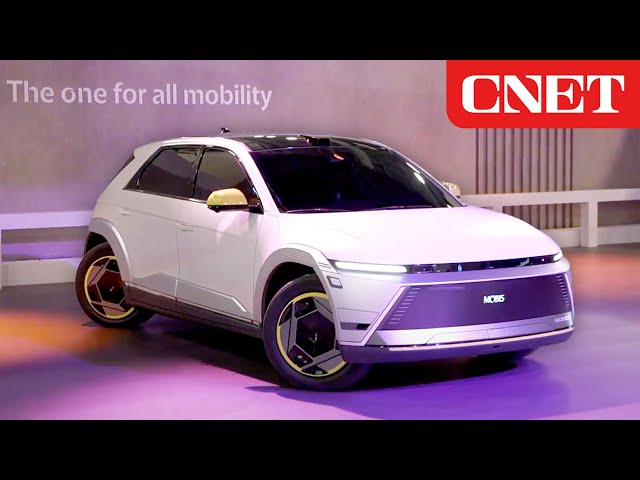 Hyundai Mobion EV Concept Moves Like No Other Car