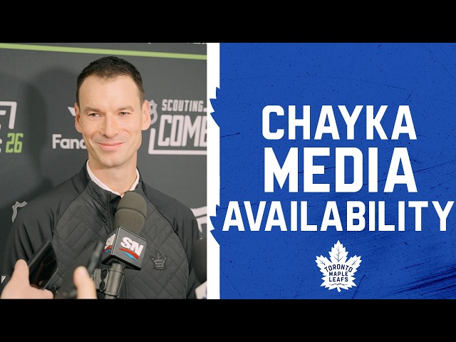 John Chayka | NHL Scouting Combine | 05/06/2026