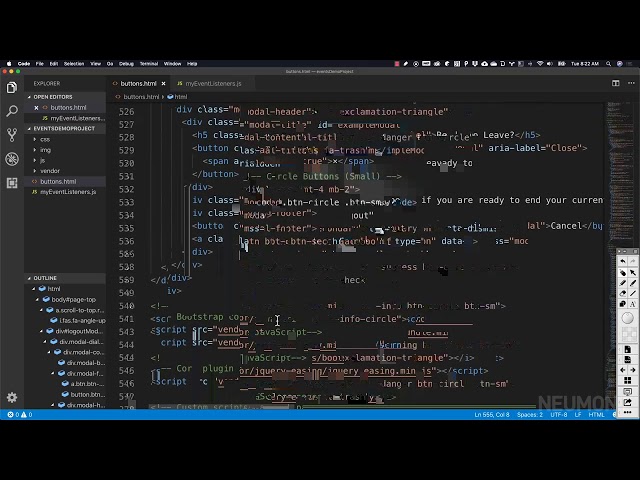 Episode 45: Listening for Basic Mouse Events