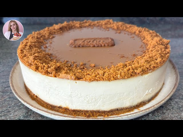 TARTA DE LOTUS SIN HORNO | Super Cremosa ✨