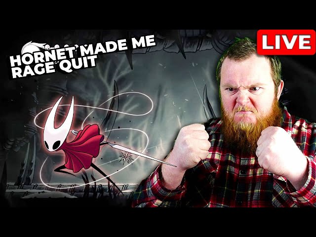 HORNET MADE ME RAGE QUIT | HOLLOW KNIGHT 112% BLIND PLAYTHROUGH
