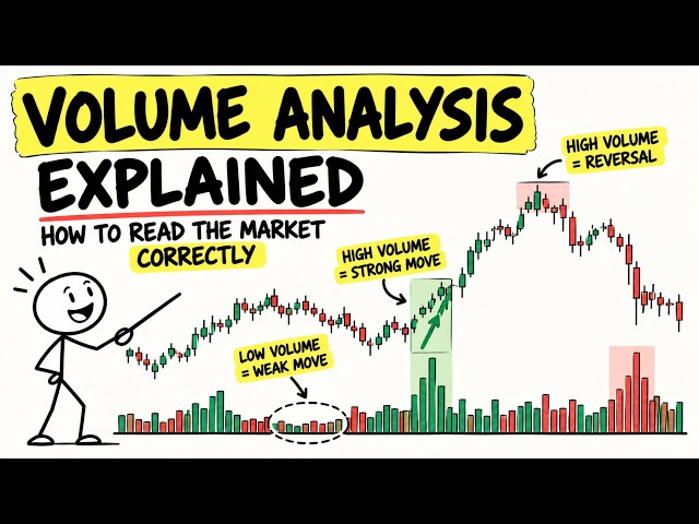 Volume Analysis Explained: How to Read the Market Correctly