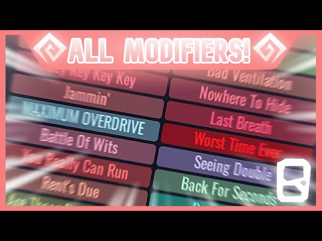 Doors ALL 64 MODIFIERS SHOWCASE! | Roblox