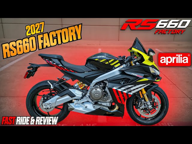 2027 Aprilia RS660 FACTORY Destroys Everything Else | See Why this is the Best RS660 EVER!!