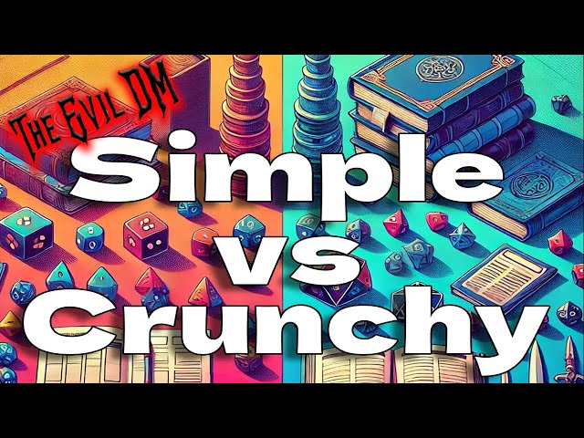 Just Thinking... Are Simple RPGs Just a Fad, or Is Crunch Gone for Good?