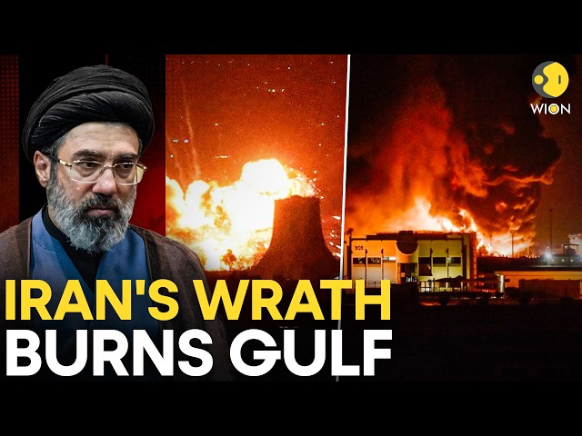 Iran Strikes Gulf LIVE: Tehran's Revenge Mode On!  Explosions Rock Kuwait | WION Live