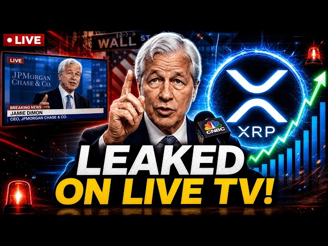 JAMIE DIMON JUST LEAKED MAJOR XRP NEWS! (ON LIVE TV!)