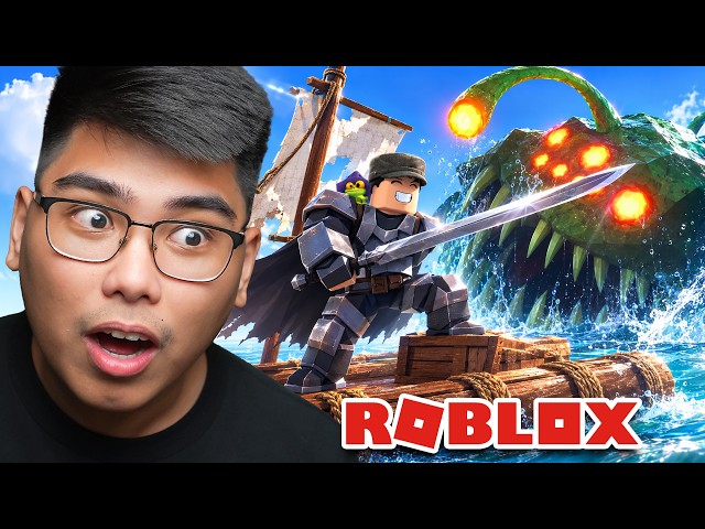 I became a KNIGHT in Roblox 100 Days at Sea