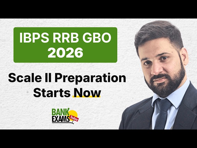 IBPS RRB Scale II & III 2026 Course Launch | One Year Plan