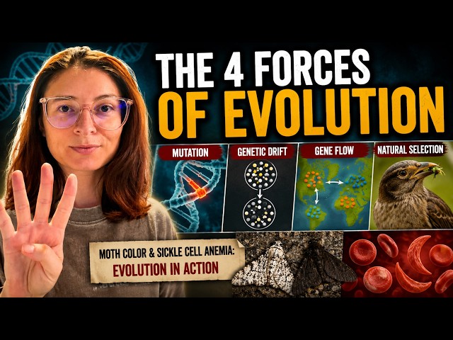 How does evolution ACTUALLY work? Hint: It's More Than Natural Selection!