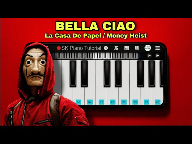 Bella Ciao - Piano Tutorial | Money Heist / La Casa De Papel