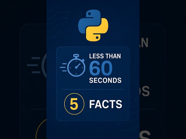 5 Facts about Python functions in less than 60 seconds !