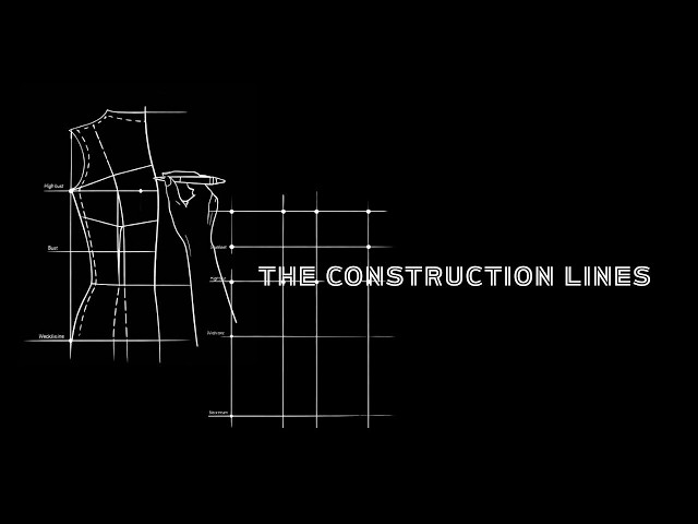 CONSTRUCTION LINES FOR PATTERNS I LEARN FASHION DESIGN AND PATTERN MAKING ONLINE I