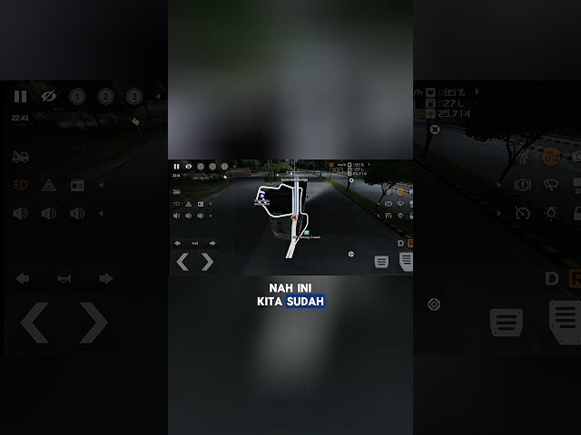 ghost sighting location in bussid #shorts #shortsfeed #bussimulatorindonesia #bussid #game