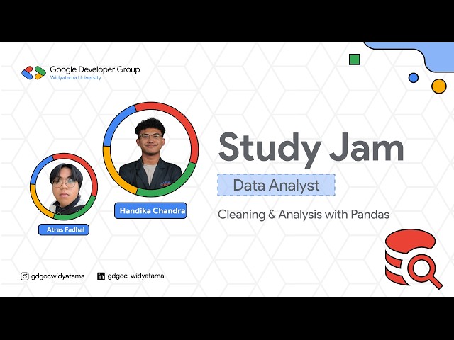 Data Analyst Class : Cleaning & Analysis with Pandas - Pertemuan 4