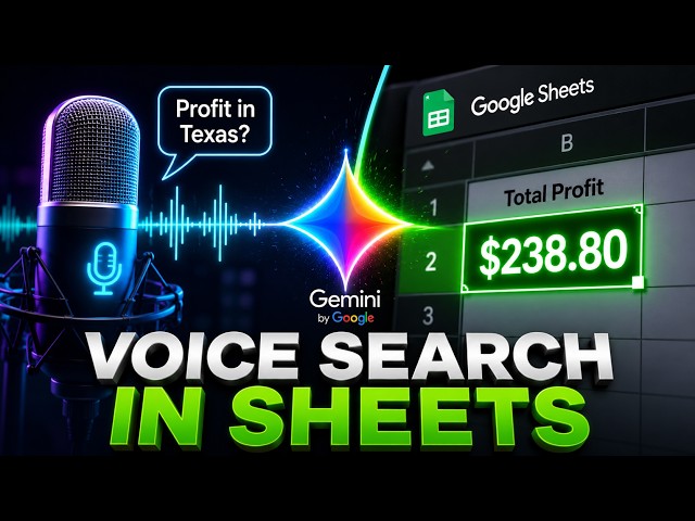 Search Google Sheets with Your Voice using Gemini AI