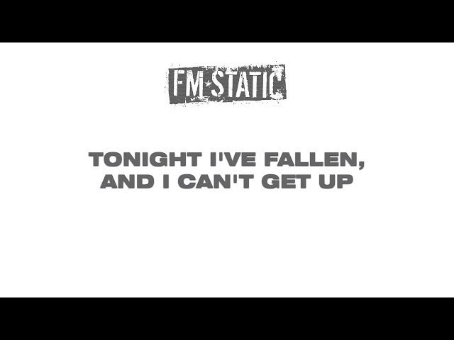 FM Static - Tonight (Lyric Video)