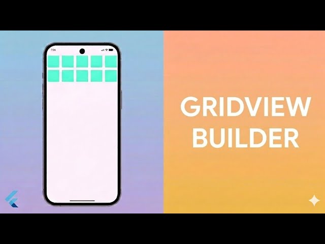 Flutter GridView & GridView.Builder Tutorial | Responsive Grid Layouts | The Tech Leaf