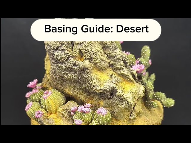 Basing Guide: Desert! 40k painting tutorial using Epic Basing bits