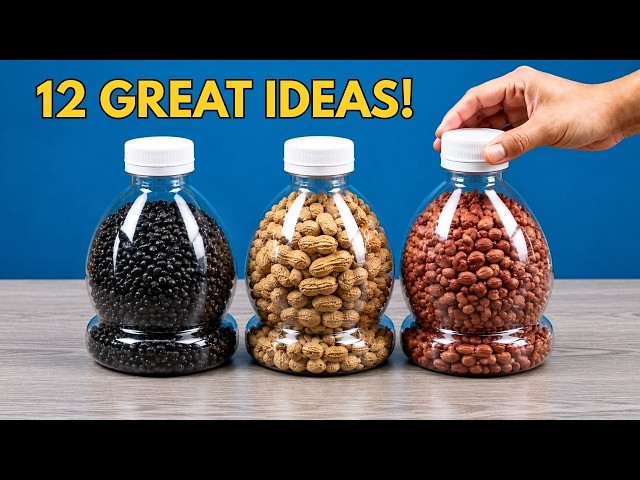 Don’t Throw Away Plastic Containers! 12 Great Recycling Ideas to Save You Money