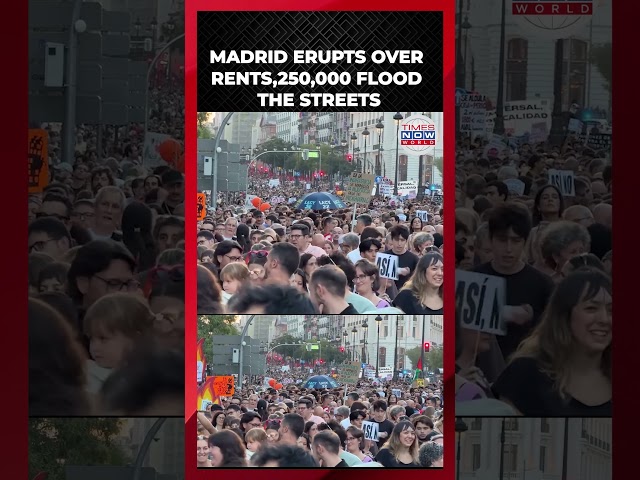 MADRID ERUPTS: Hundreds of Thousands Protest Spain’s Housing Crisis, Rents and Evictions