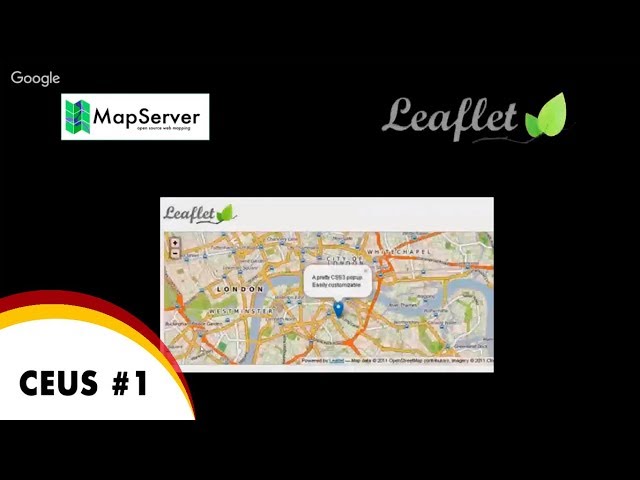 CEUS #1: Publicación de Mapas en la web. De Mapserver a Leaflet