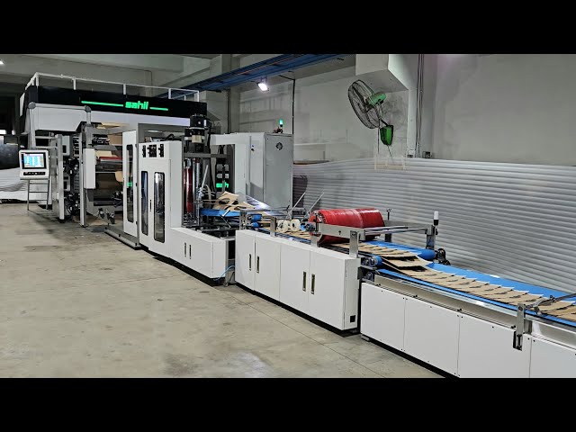 E commerce Paper Mailer Bag Machine. Speed: 300Bags/min.  | Ecommerce Paper Bag Making Machine