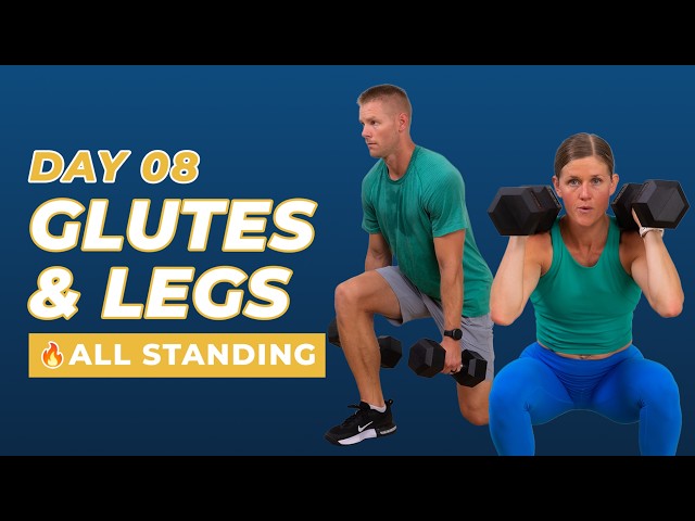 New Year Workout Challenge Day 8: 25-Minute Legs and Glutes Workout (Athlete 25)