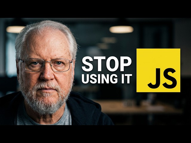 Por qué deberíamos dejar de usar JavaScript según Douglas Crockford (Inventor de JSON) Sub español