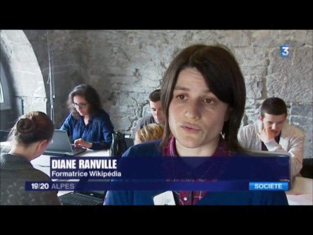 Editathon Femmes & Sciences sur France 3 Alpes