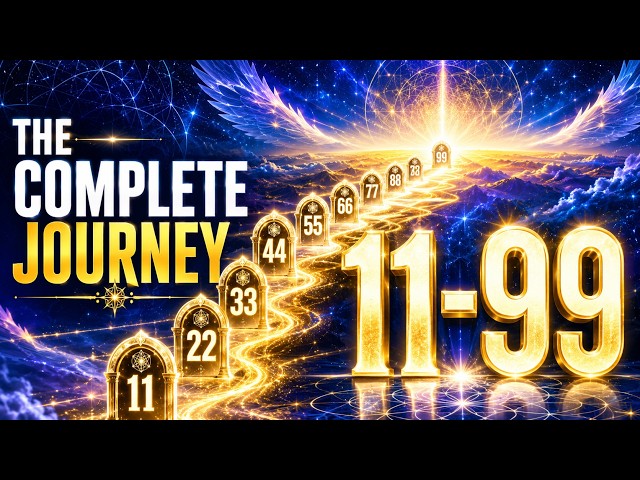 Master Numbers 11–99 Explained | Your Complete Spiritual Journey Revealed