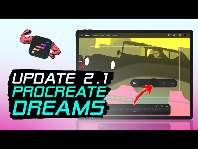 New Flipbook updates Procreate Dreams 2.1