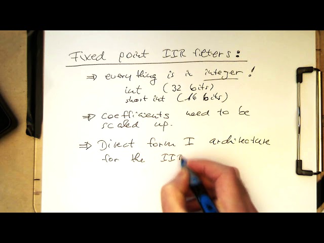 Fixed point IIR filters (Py): Introduction 0000