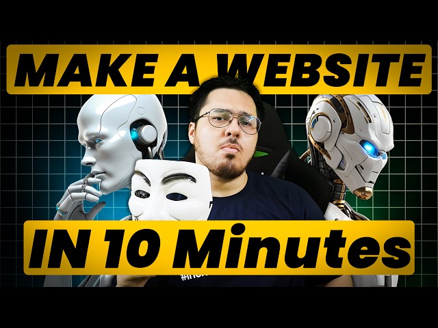 How to Make a Professional Website using AI in 10 Minutes!
