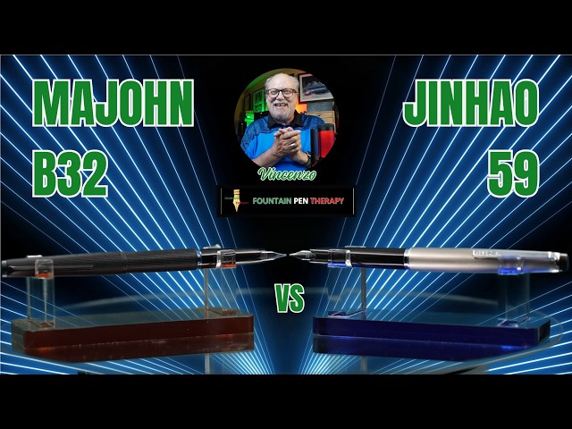 JINHAO 59 VS MAJOHN B32: tHE BATTLE OF THE CHINESE INSET NIBS